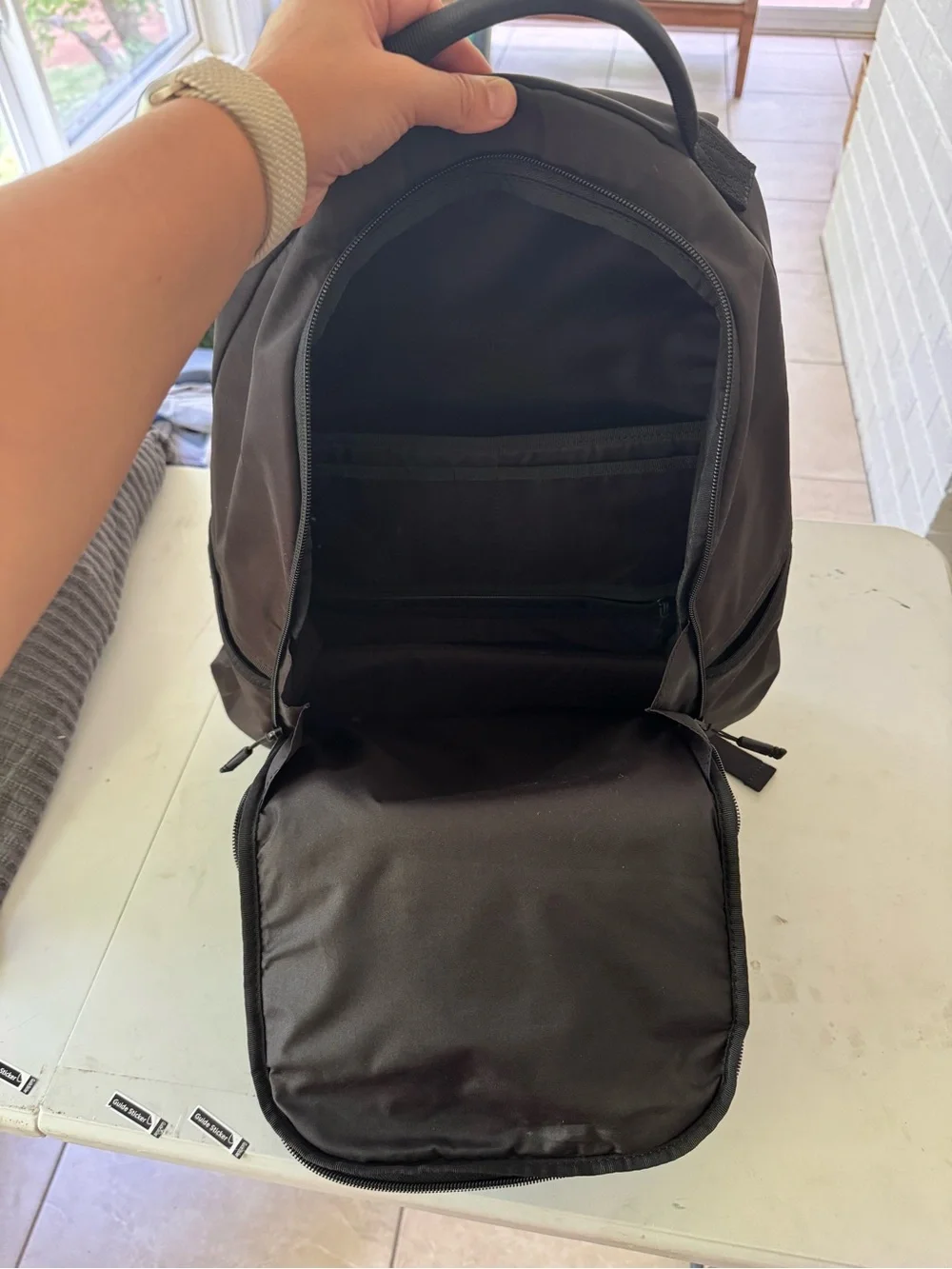 Titleist Black Professional Collection golf backpack